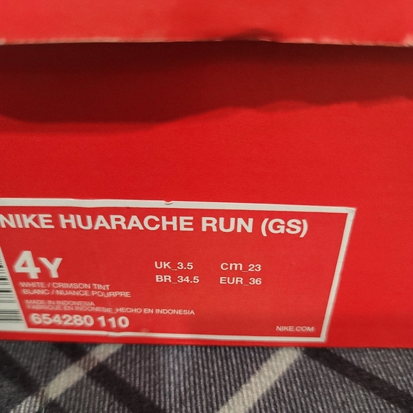 Nike Hurache Run (GS) Girl's Shoe Size 4Y - Picture 2 of 7